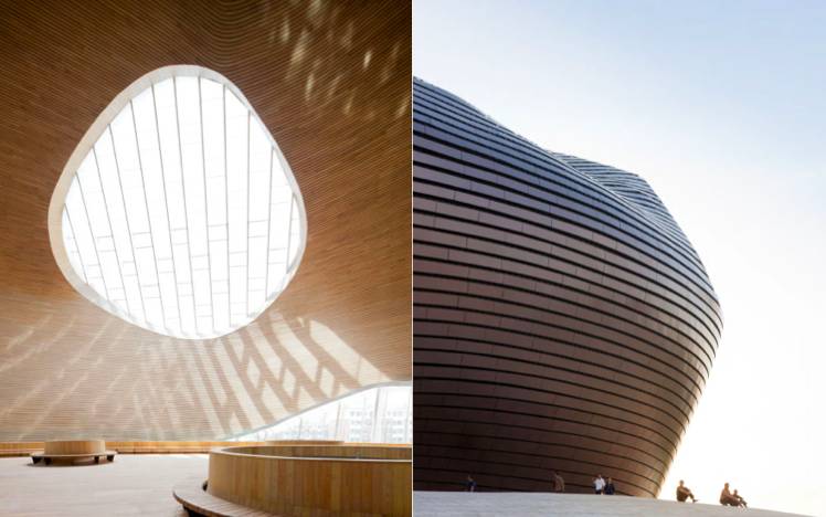 鄂爾多斯博物館 地點:鄂爾多斯建筑師:馬巖松 &ndash; 設計本裝修效果圖